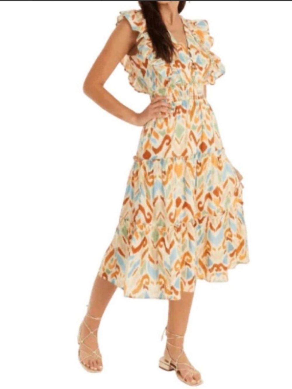 Allison New York Ellie Midi Dress. Size M